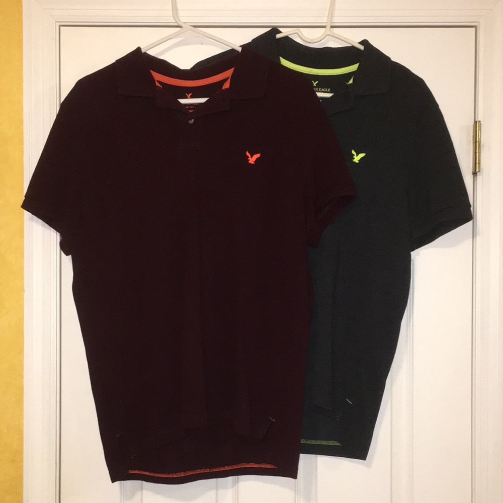 Men’s American Eagle polo shirts